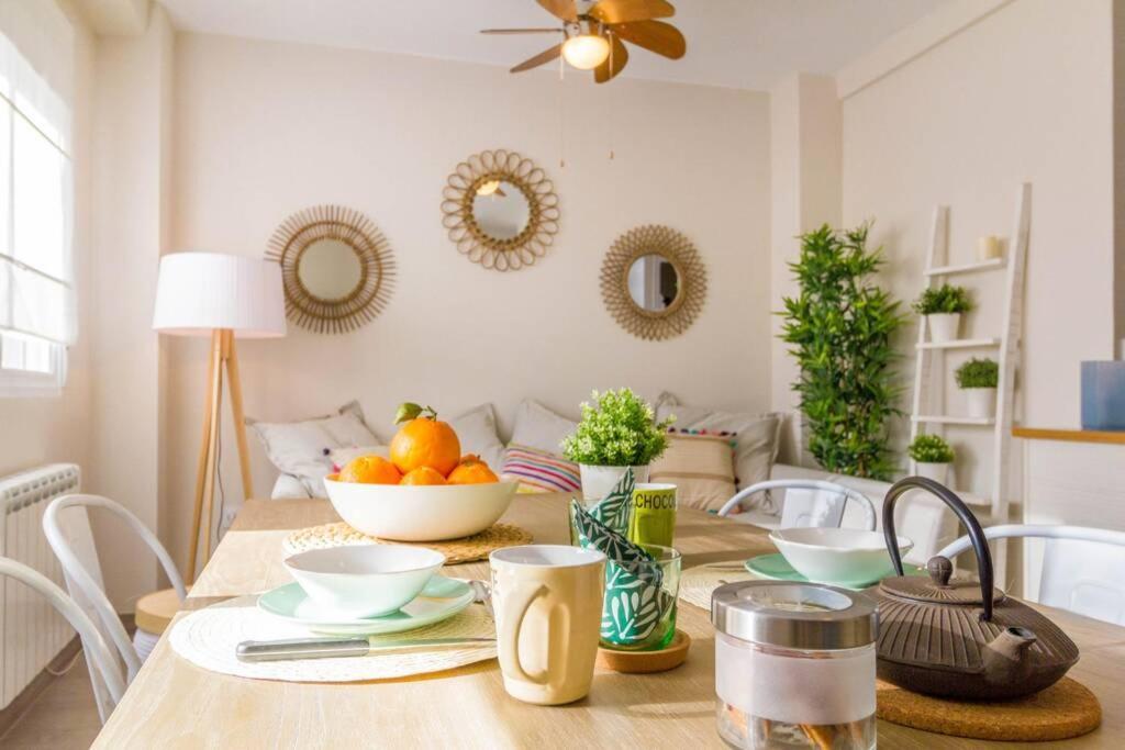 Cosy & Downtown Flat Valencia. Appartamento Esterno foto
